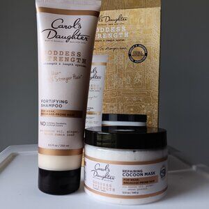 New Carol's Daughter Strength & Length System Fortifying Shampoo Repairing Mask